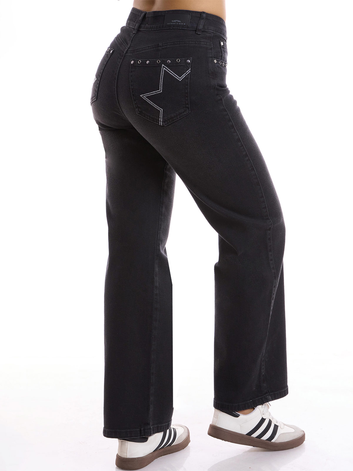JEANS STRAIGHT MUJER METAL JEANS TANIA - 5