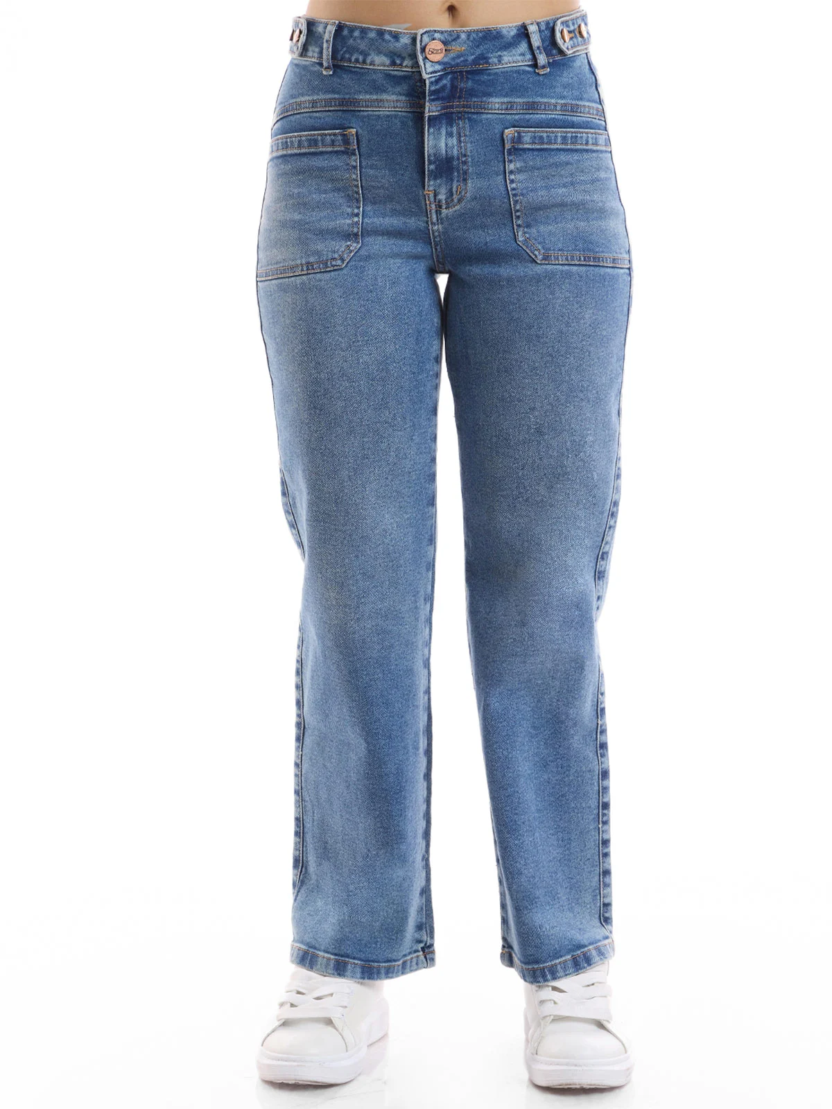 JEANS STRAIGHT MUJER METAL JEANS VERONICA - 2