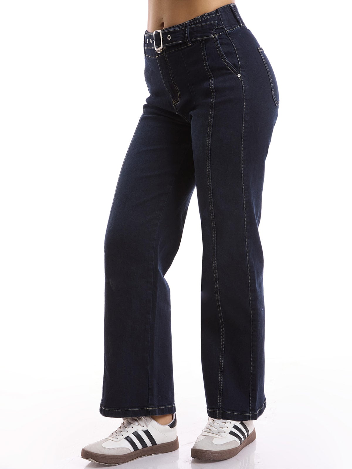 JEANS STRAIGHT MUJER METAL JEANS AZTECA - 3