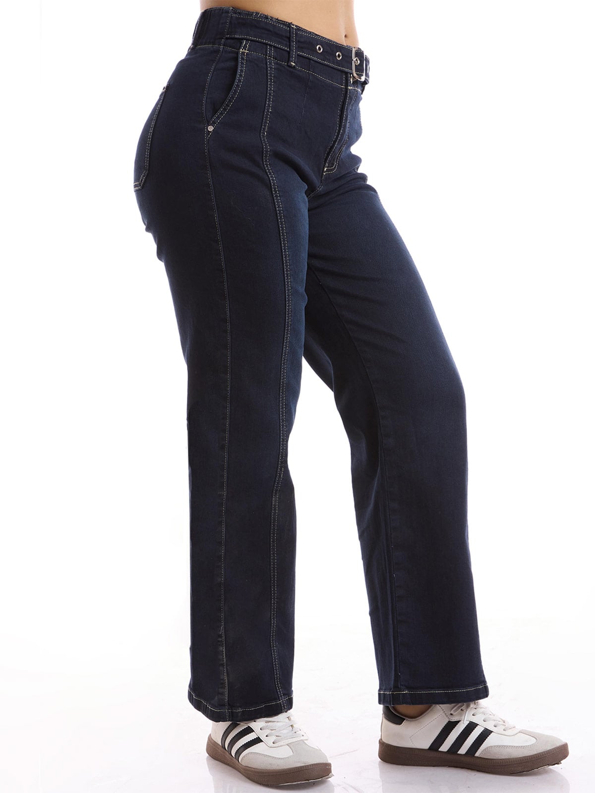 JEANS STRAIGHT MUJER METAL JEANS AZTECA - 4