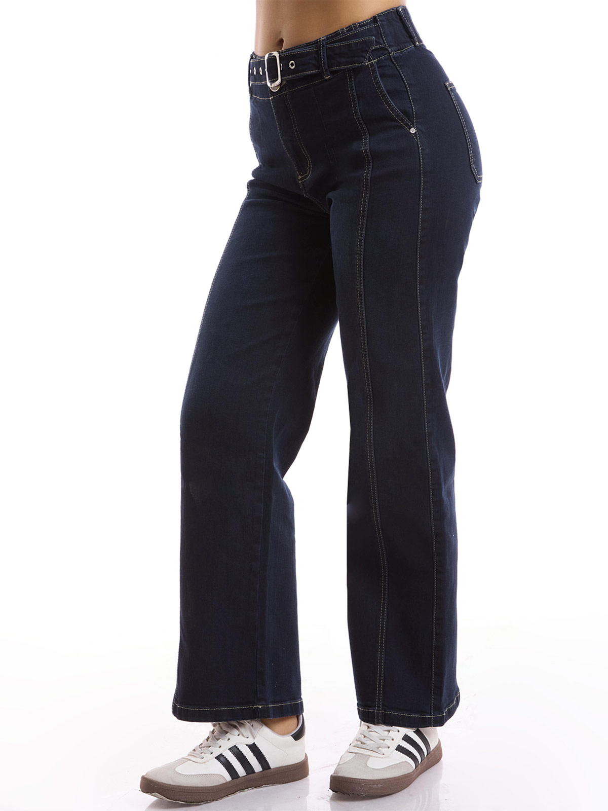 JEANS STRAIGHT MUJER METAL JEANS AZTECA - 3