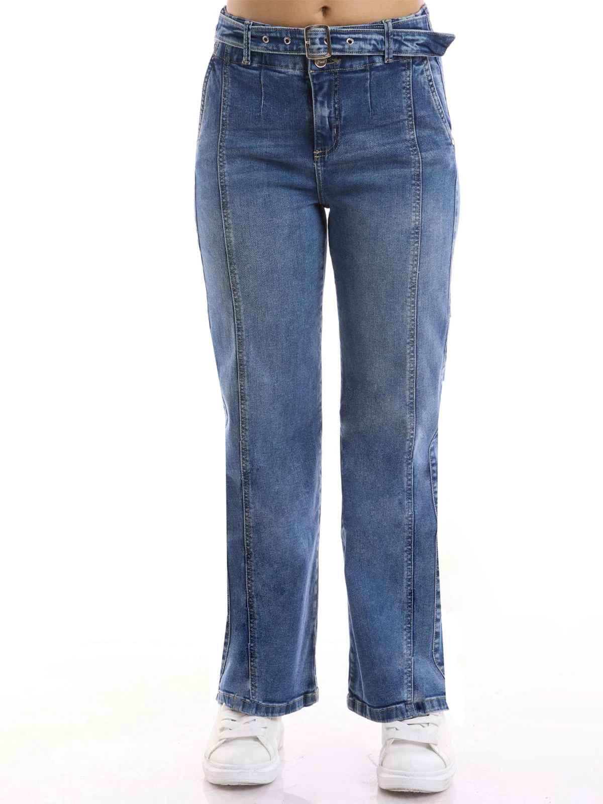 JEANS STRAIGHT MUJER METAL JEANS AZTECA - 2
