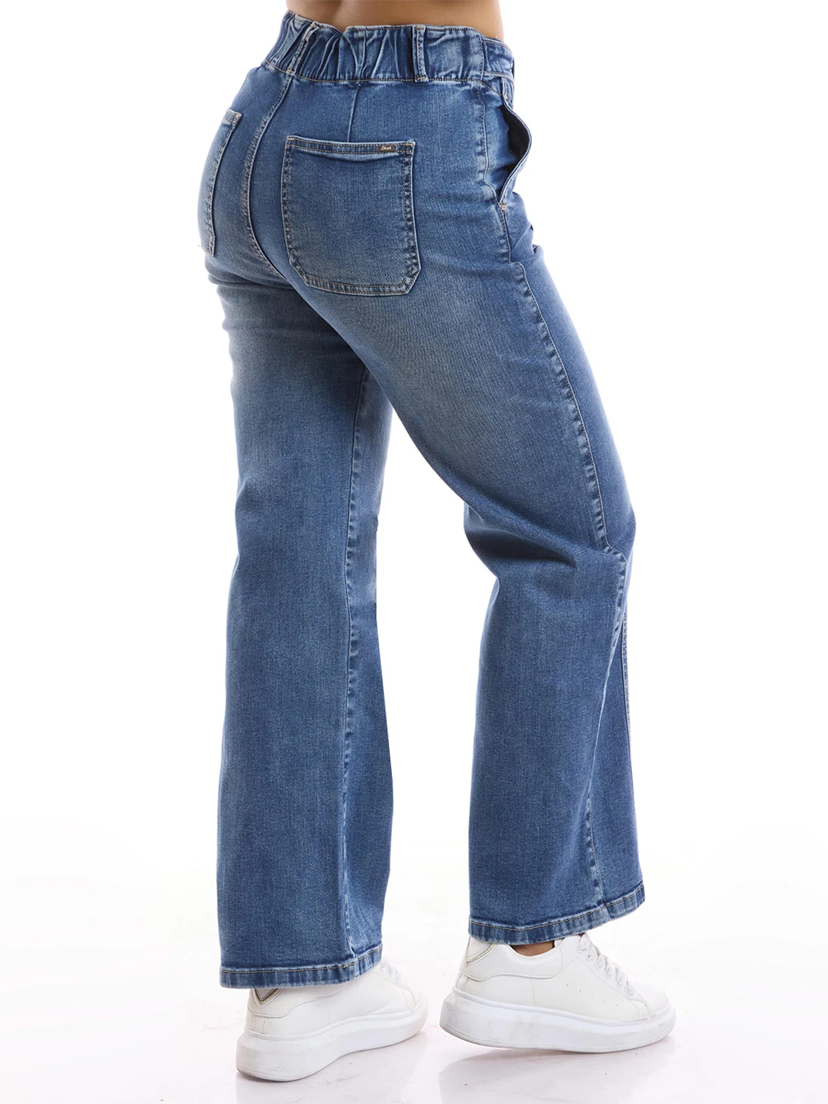 JEANS STRAIGHT MUJER METAL JEANS AZTECA - 4
