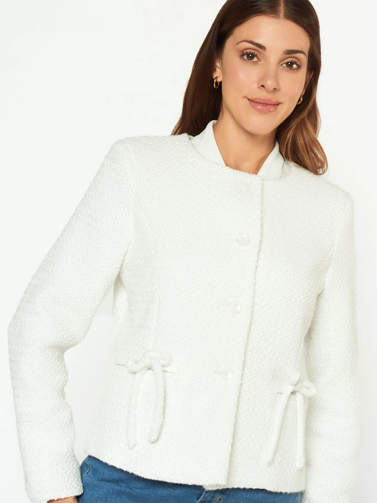 BLAZER MUJER MENTHA Y CHOCOLATE TAMARA - 4