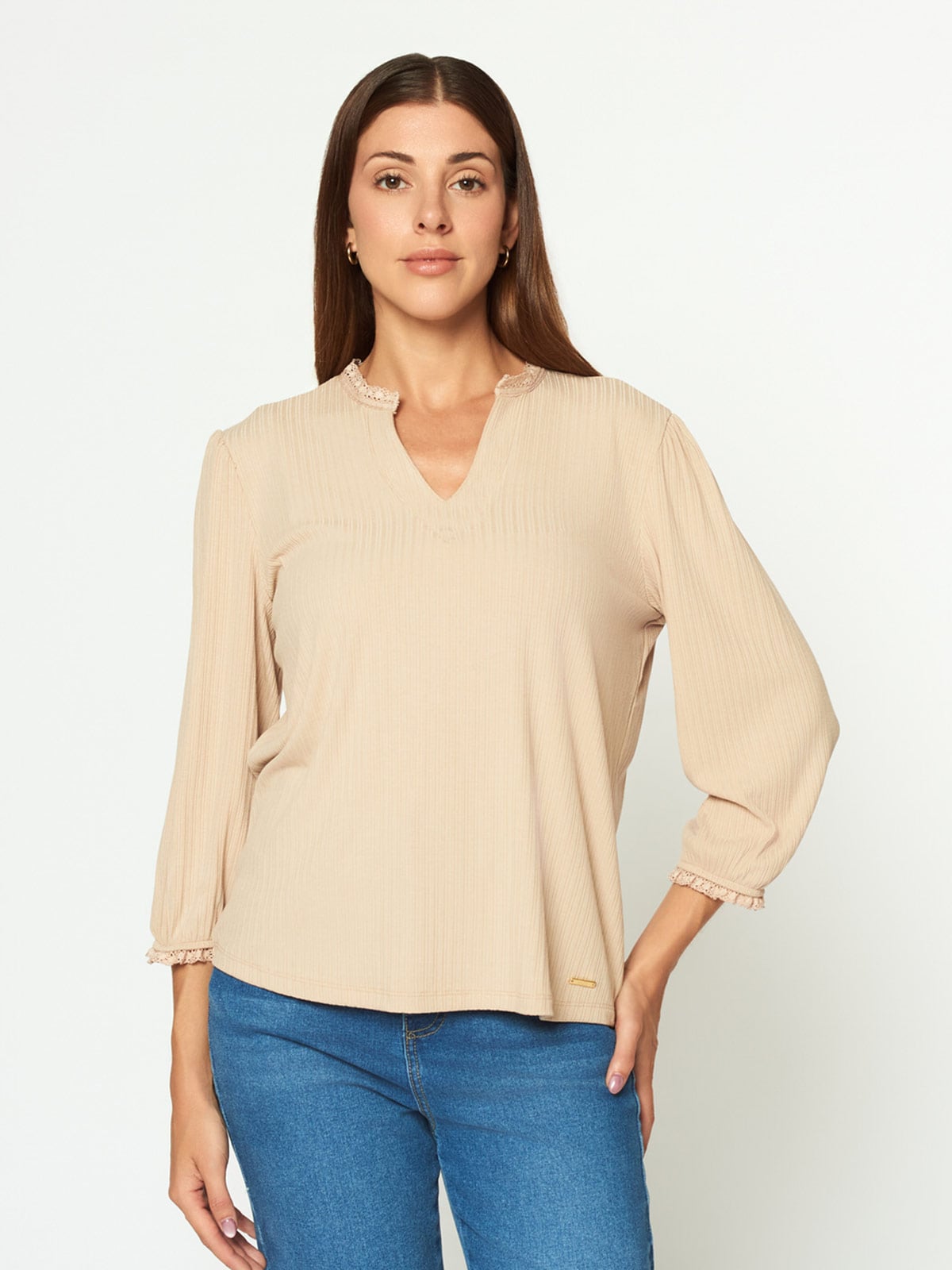 POLO MUJER MENTHA Y CHOCOLATE DAISY - 1