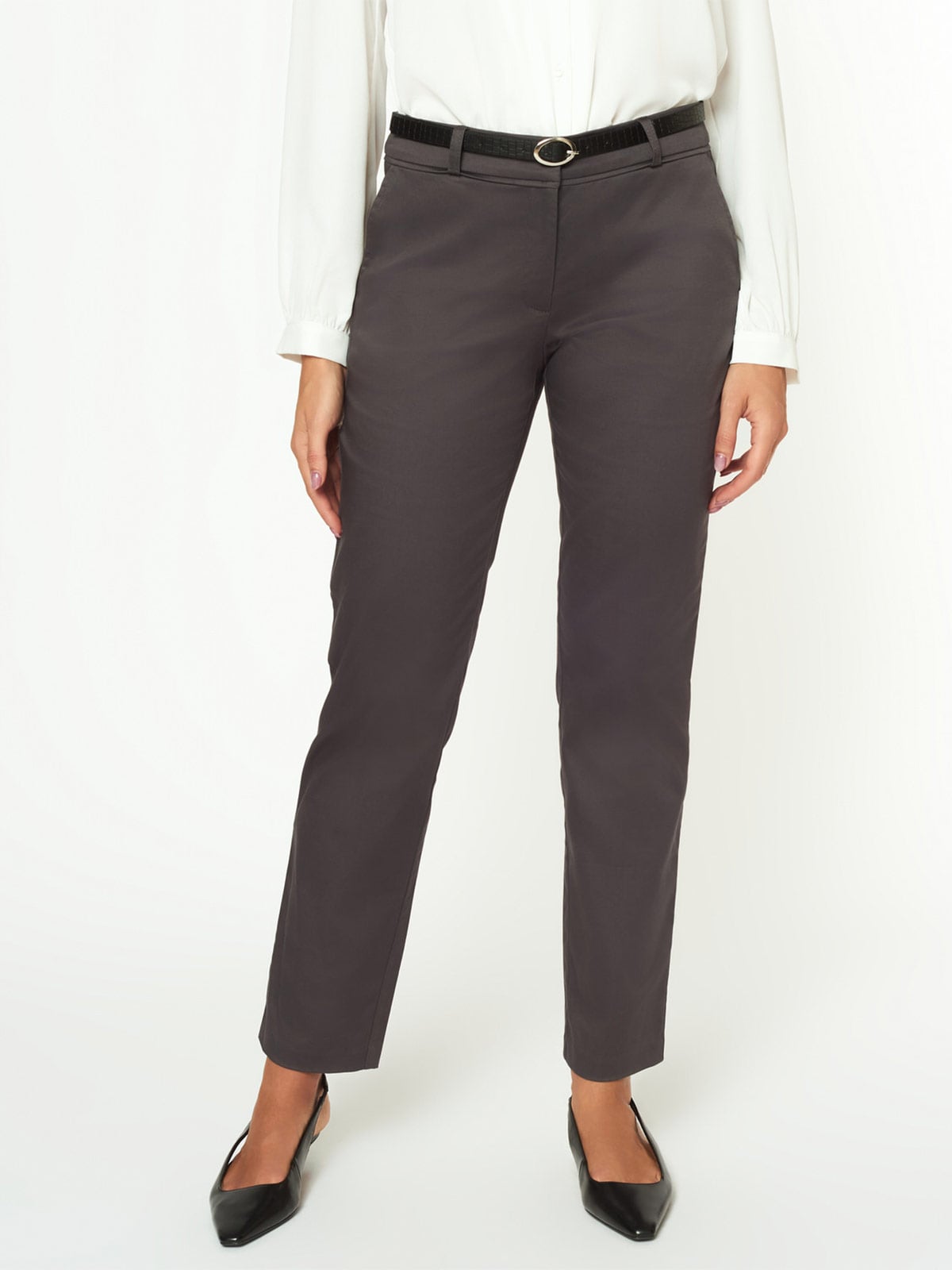 PANTALÓN MUJER MENTHA Y CHOCOLATE CORREA - 1