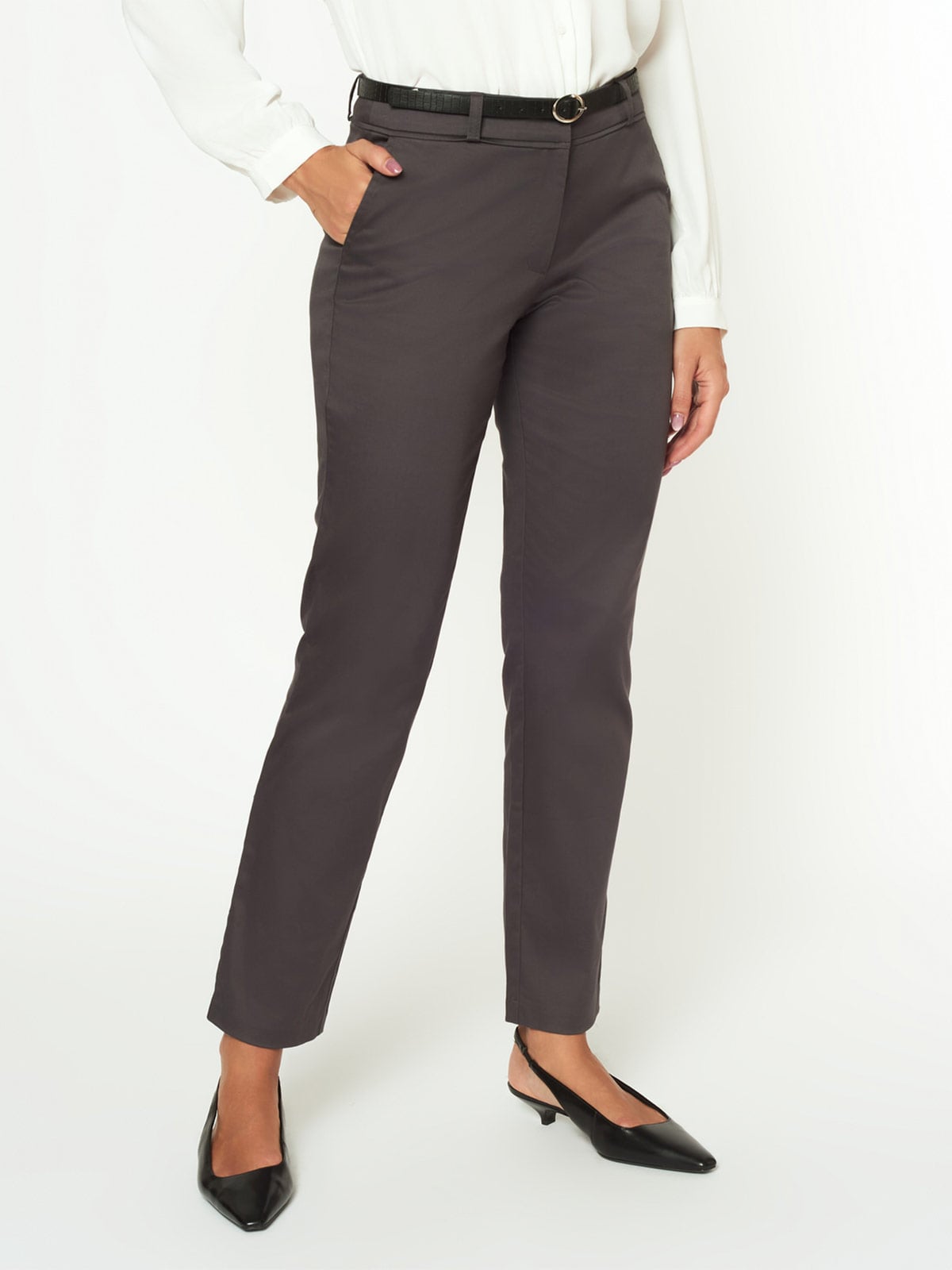 PANTALÓN MUJER MENTHA Y CHOCOLATE CORREA - 3