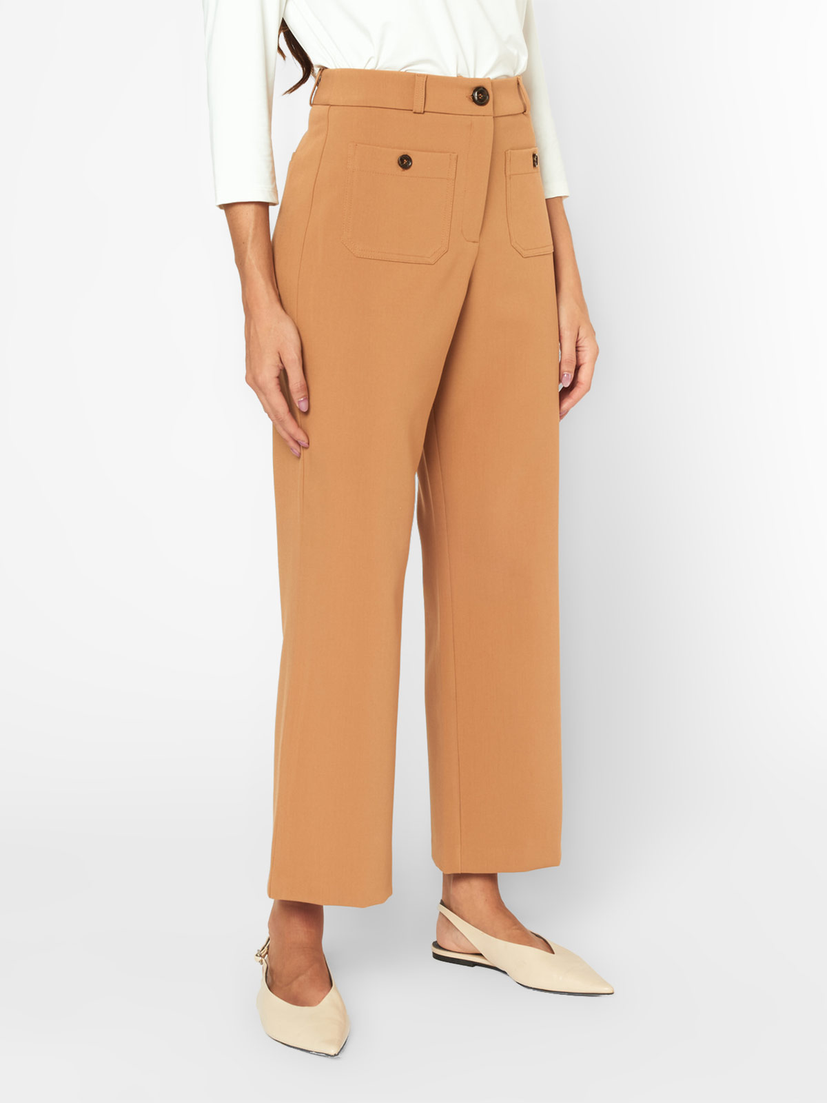 PANTALÓN MUJER MENTHA Y CHOCOLATE DELIA - 3