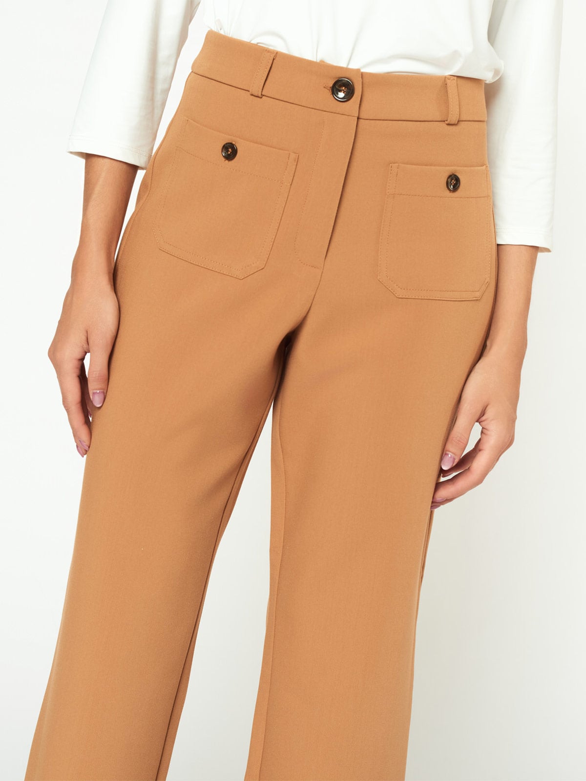 PANTALÓN MUJER MENTHA Y CHOCOLATE DELIA - 4