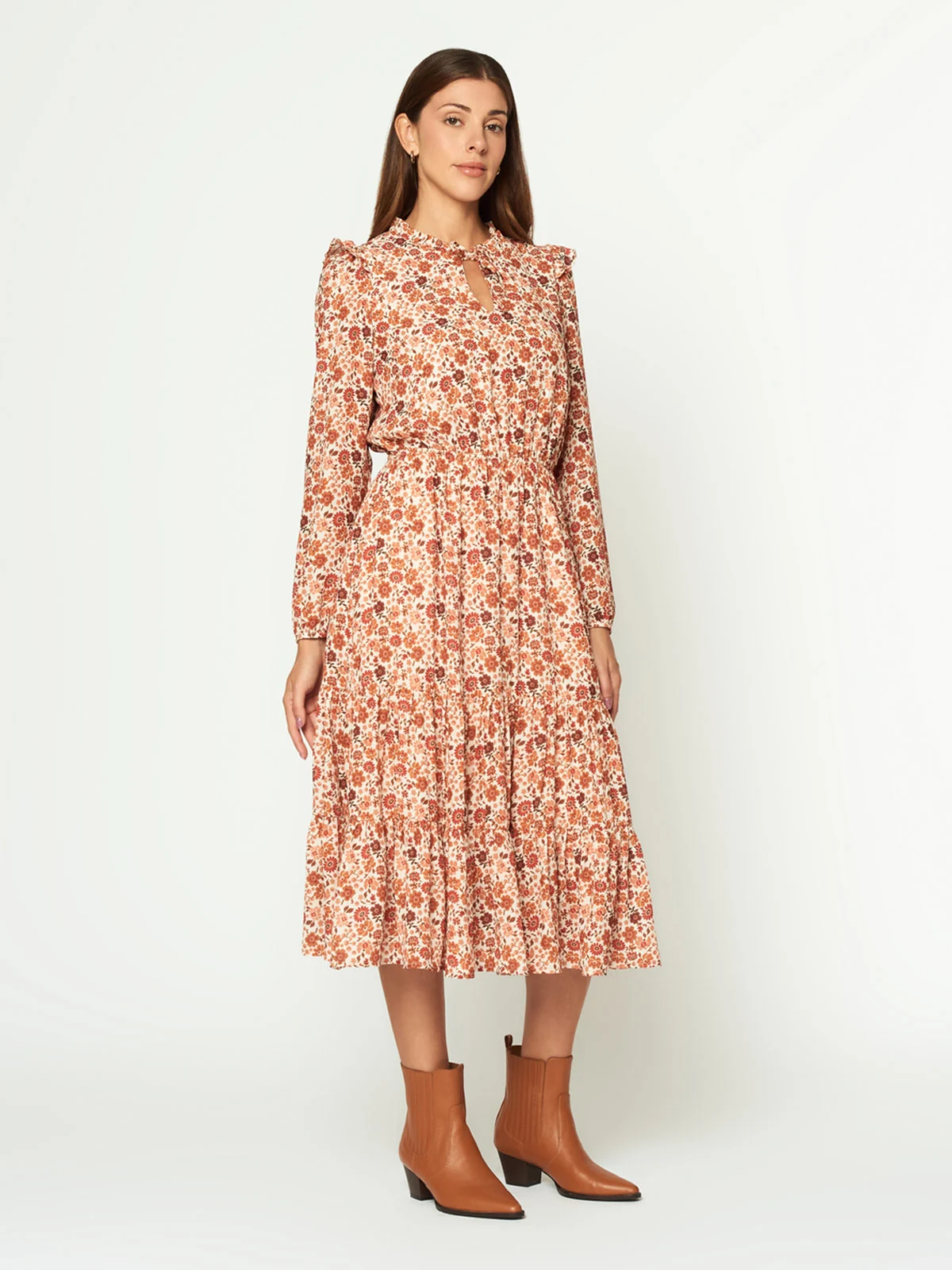 VESTIDO MUJER MENTHA Y CHOCOLATE DULIA - 3