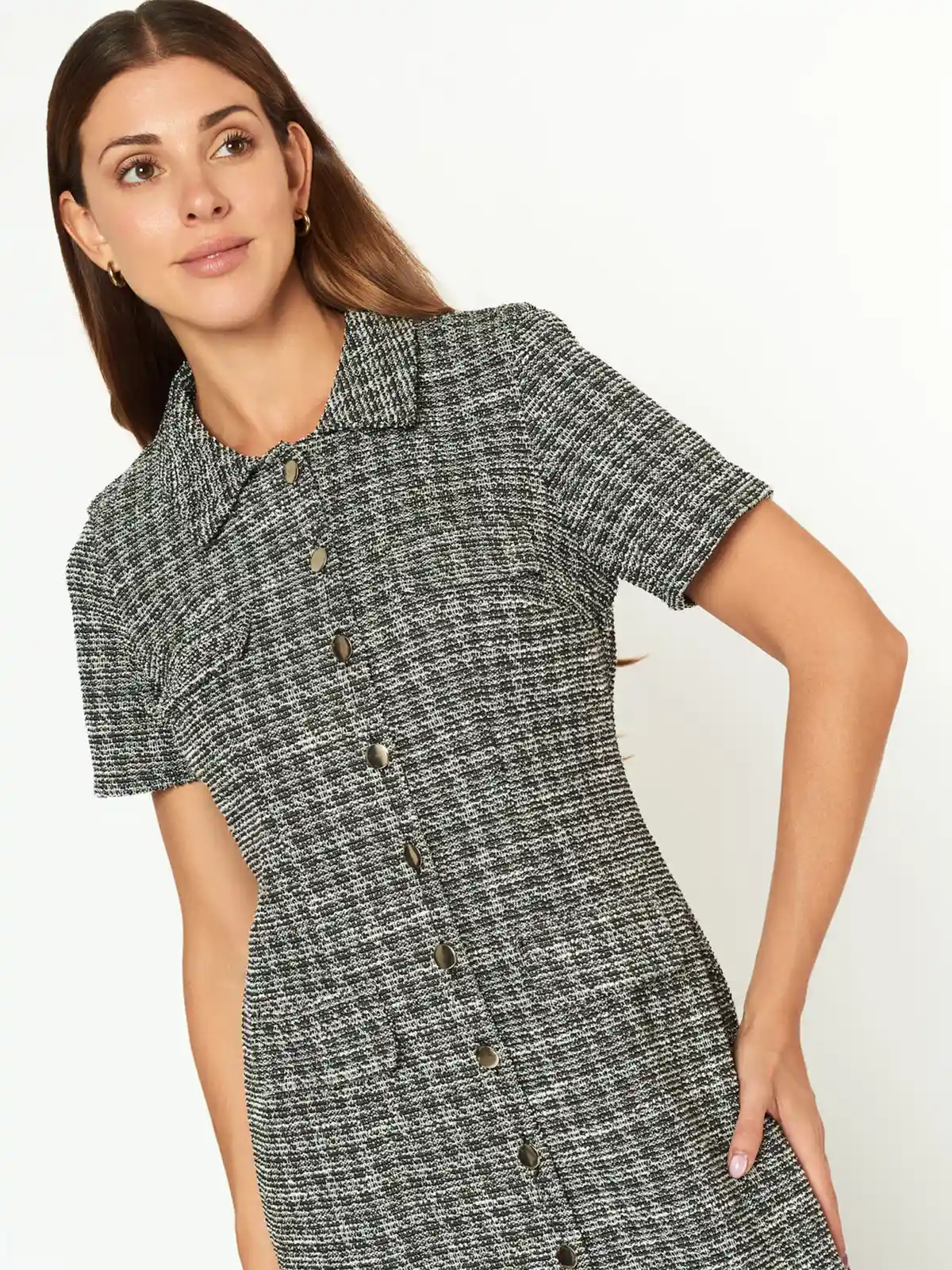 VESTIDO MUJER MENTHA Y CHOCOLATE TOMY - 4