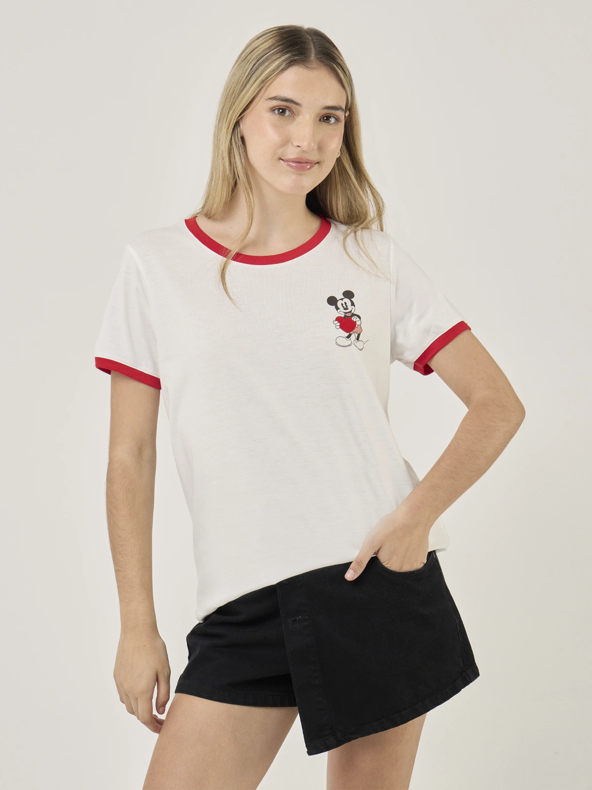 POLO MANGA CORTA MUJER INDEX MICKEY - 1