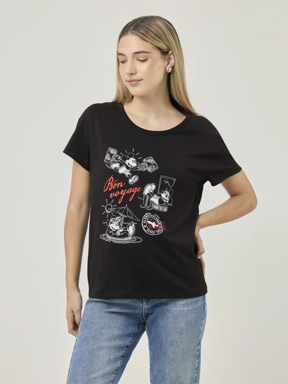 POLO MANGA CORTA MUJER INDEX MICKEY - 1