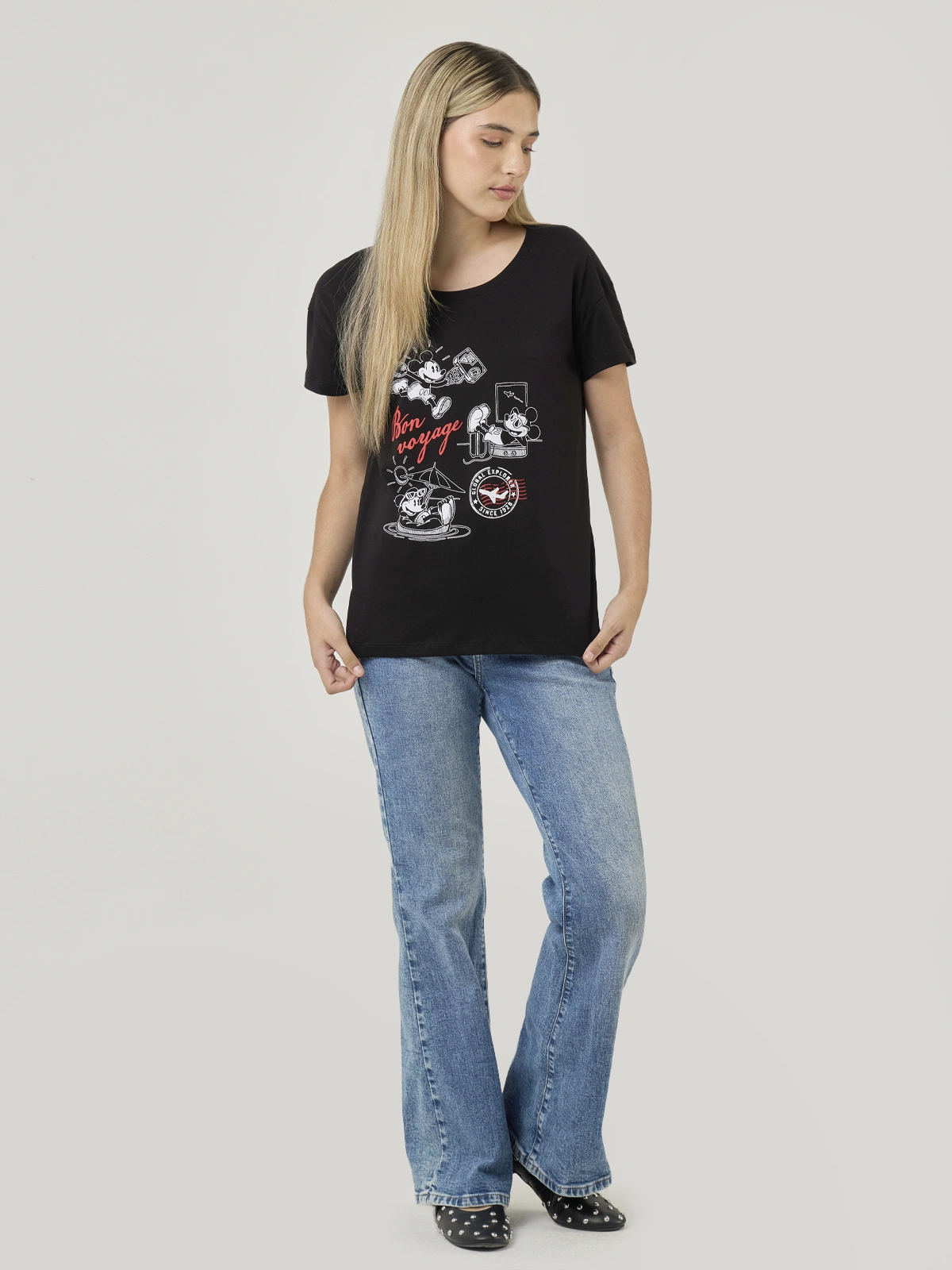POLO MANGA CORTA MUJER INDEX MICKEY - 5