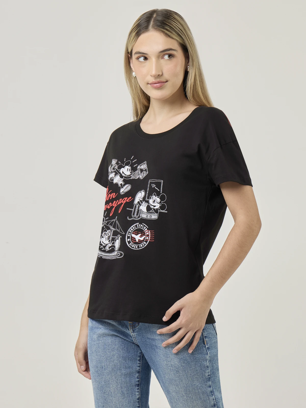 POLO MANGA CORTA MUJER INDEX MICKEY - 3