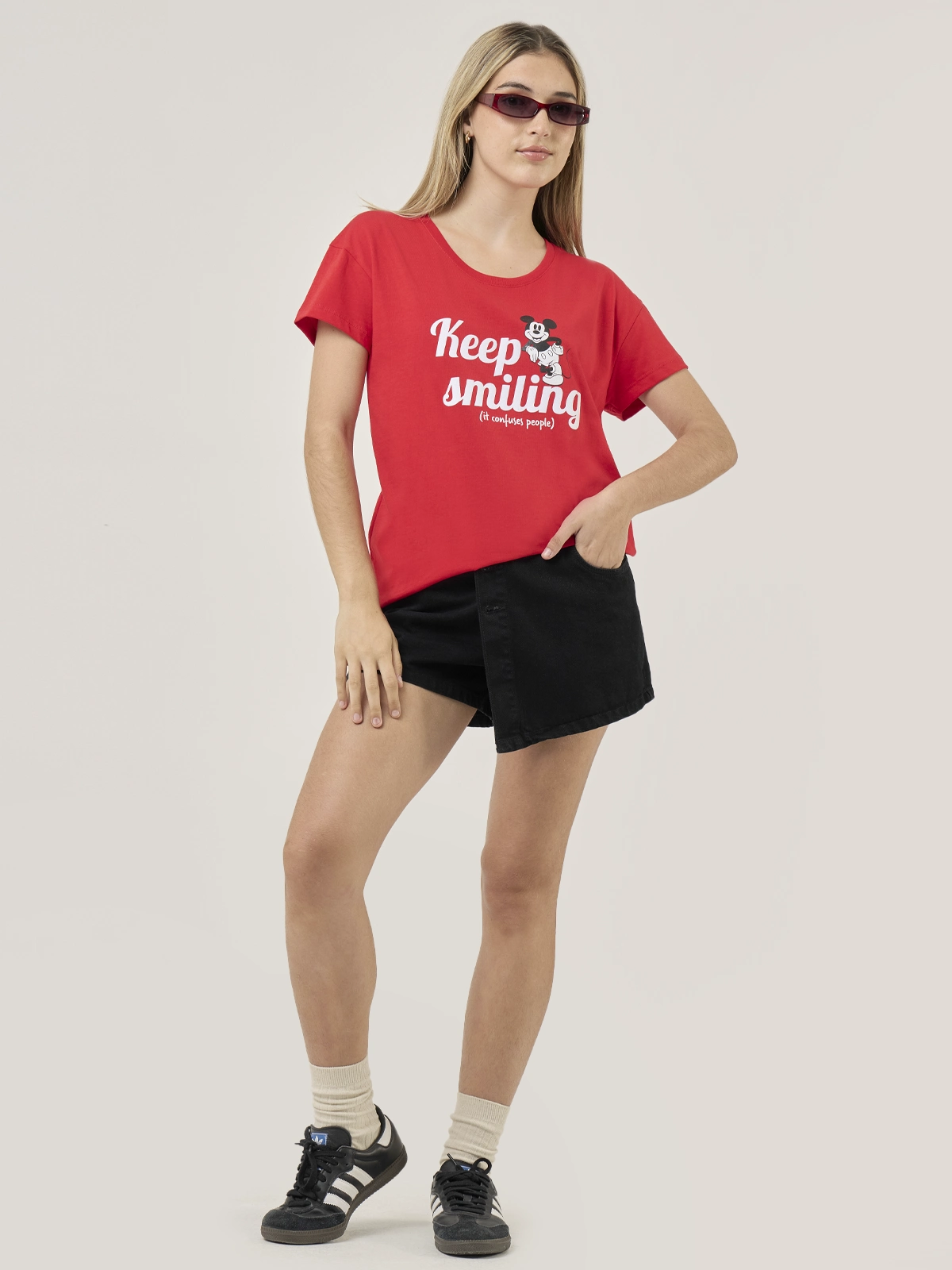 POLO MANGA CORTA MUJER INDEX MICKEY - 6