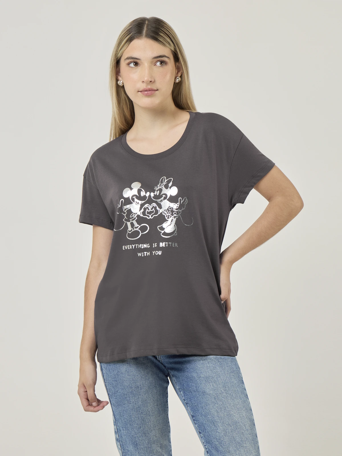 POLO MANGA CORTA MUJER INDEX MICKEY - 1