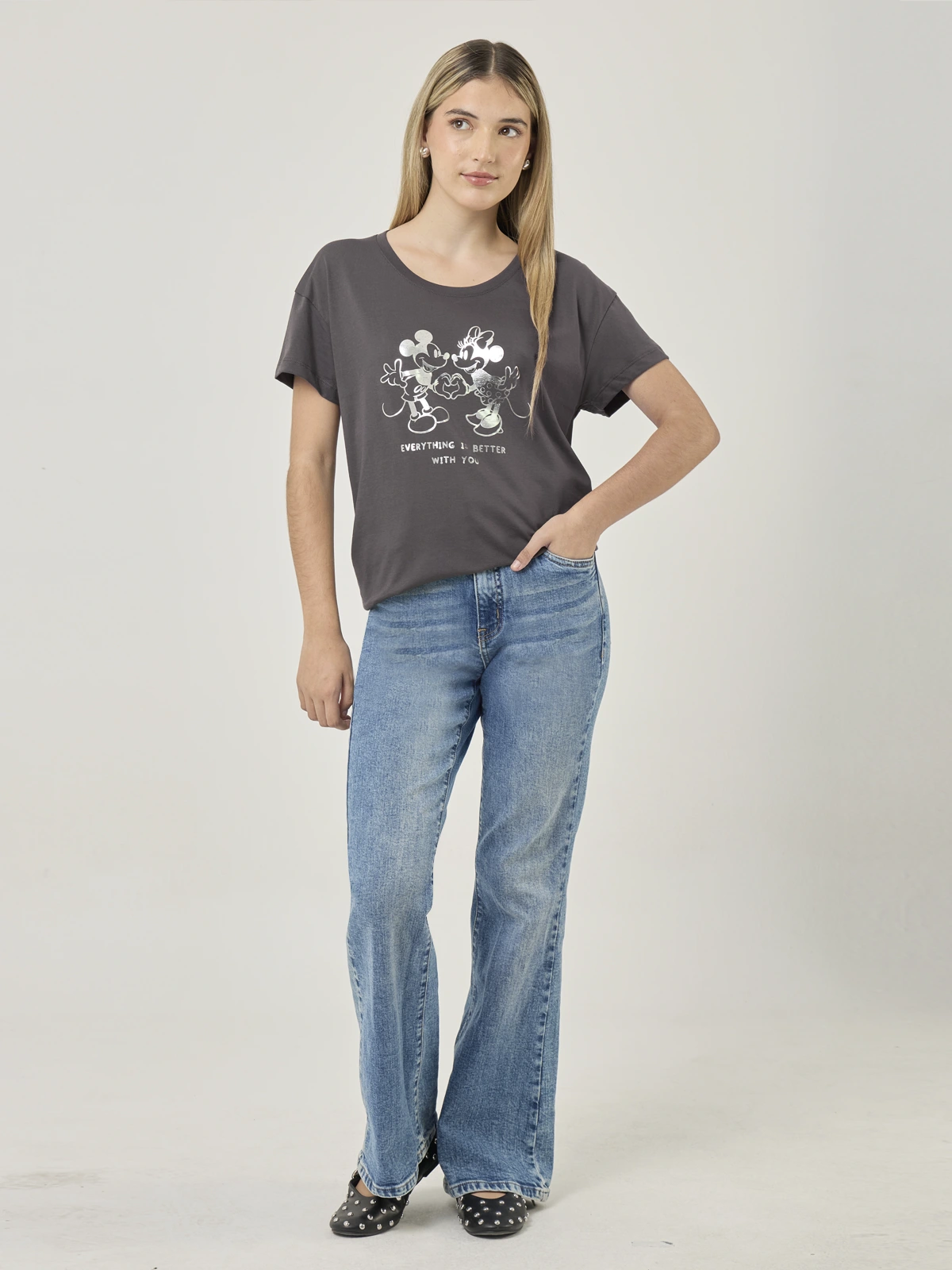 POLO MANGA CORTA MUJER INDEX MICKEY - 5