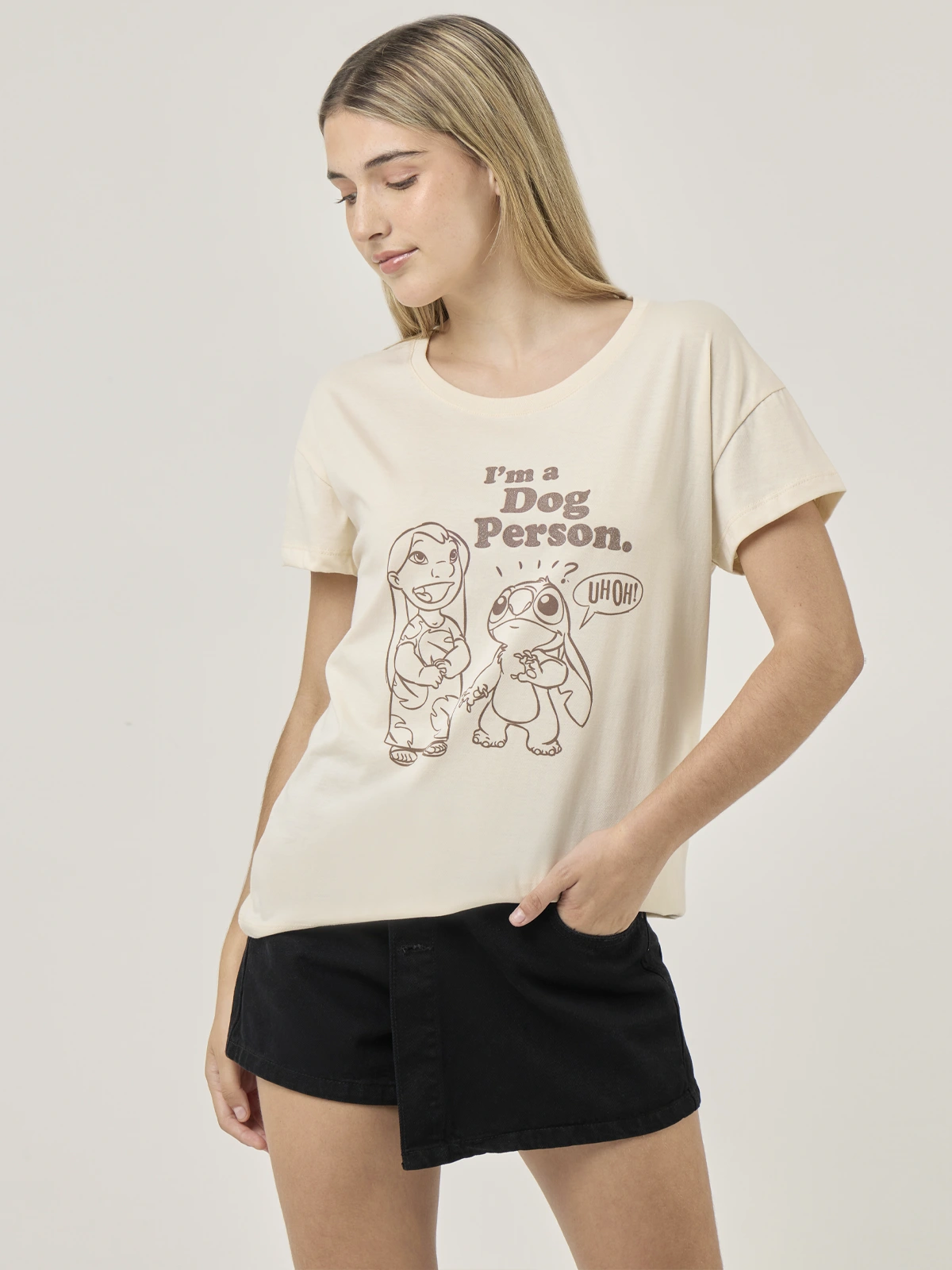 POLO MANGA CORTA MUJER INDEX LILO & STITCH - 3