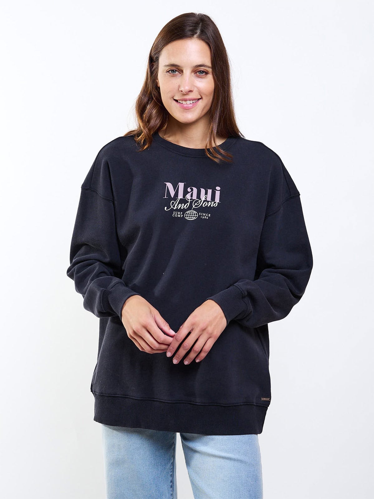 POLERA MUJER MAUI AND SONS CUELLO REDONDO - 1