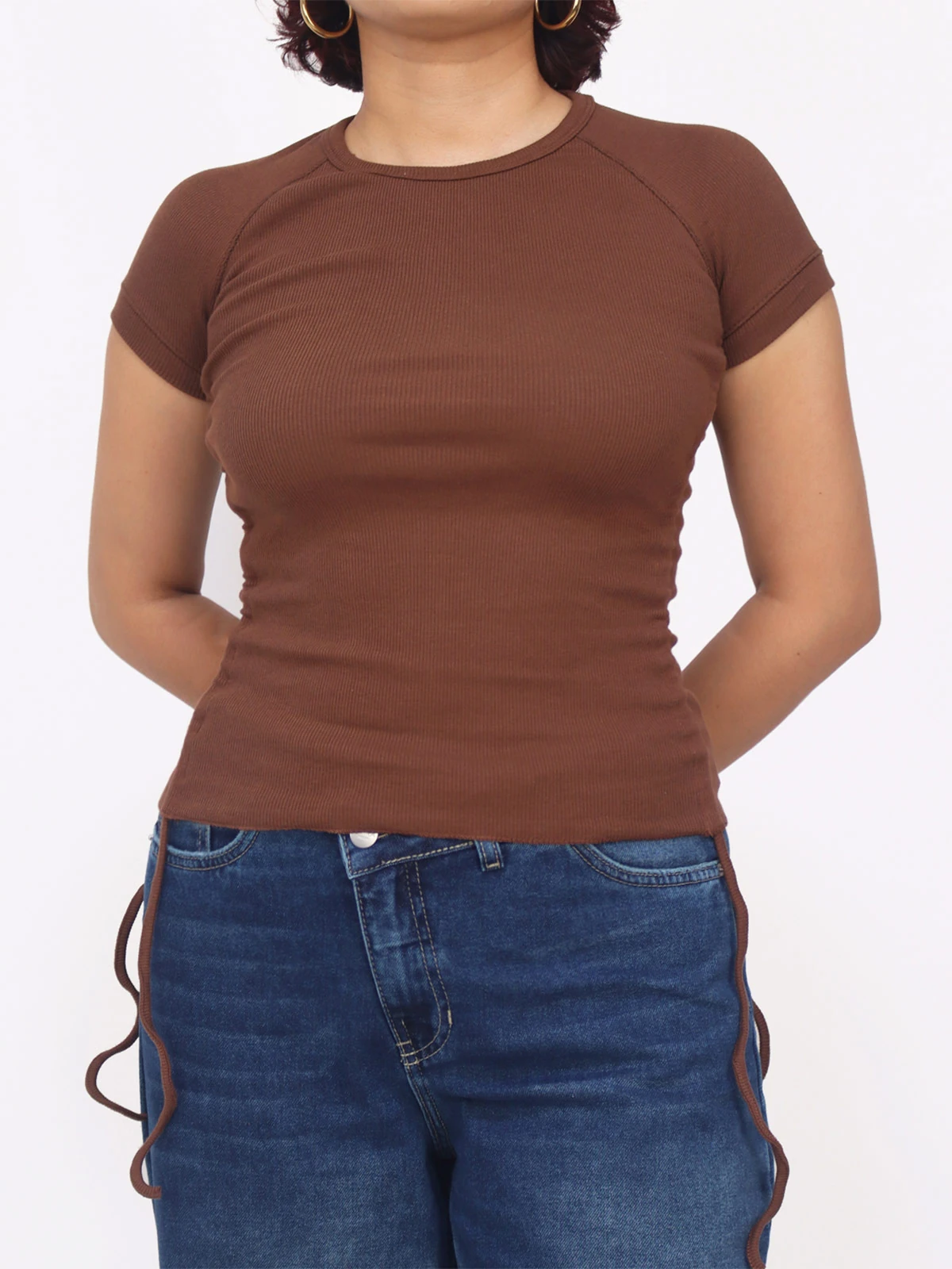 POLO MANGA CORTA MUJER KAYRA POBLET PERFECT FIT RIB RANGLAN - 1