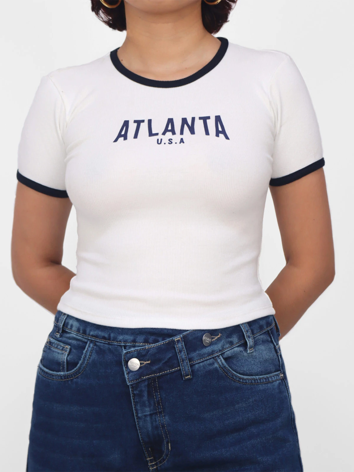 POLO MANGA CORTA MUJER KAYRA POBLET PERFECT FIT RIB BASIC - 1