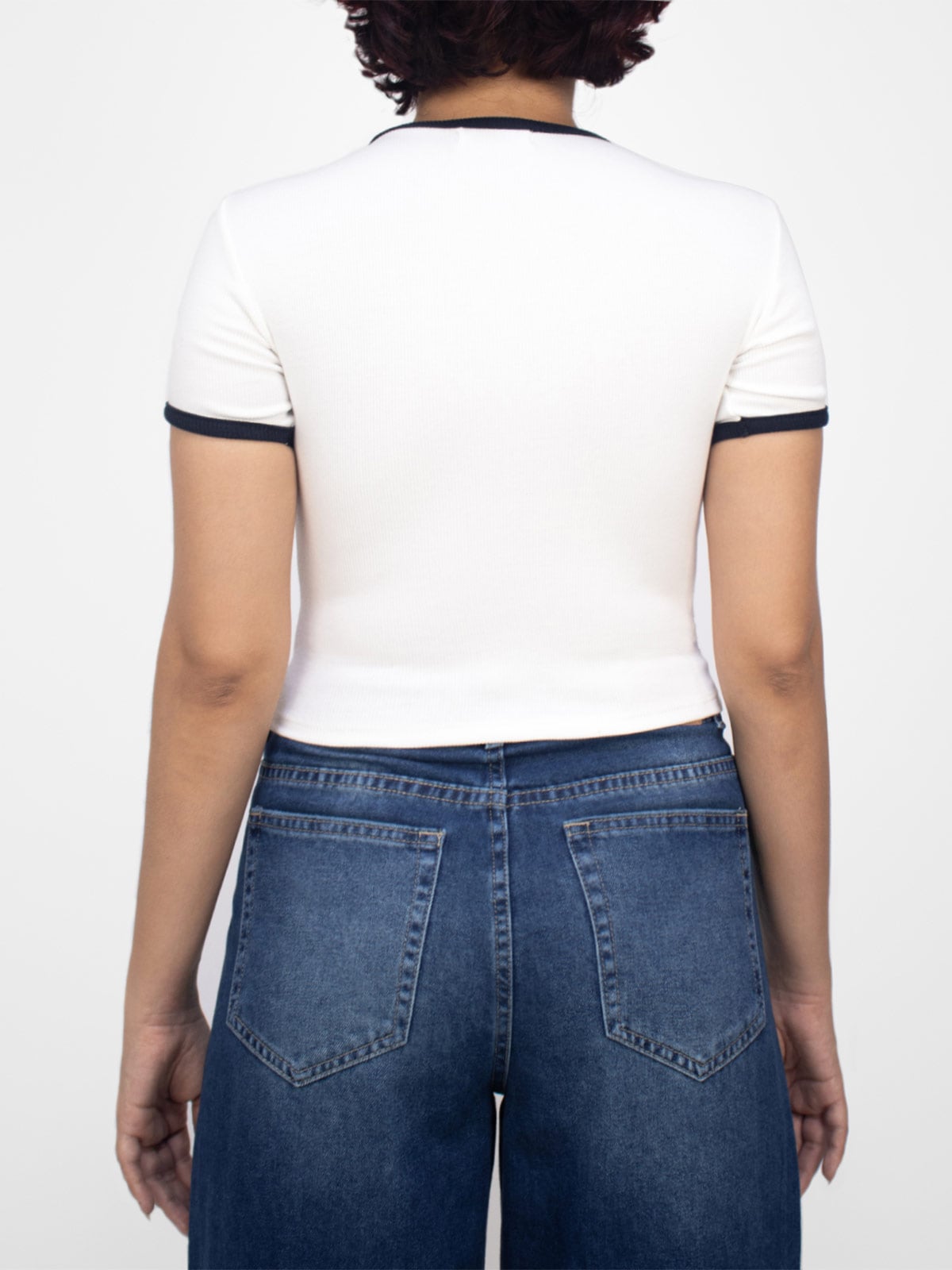 POLO MANGA CORTA MUJER KAYRA POBLET PERFECT FIT RIB BASIC - 2