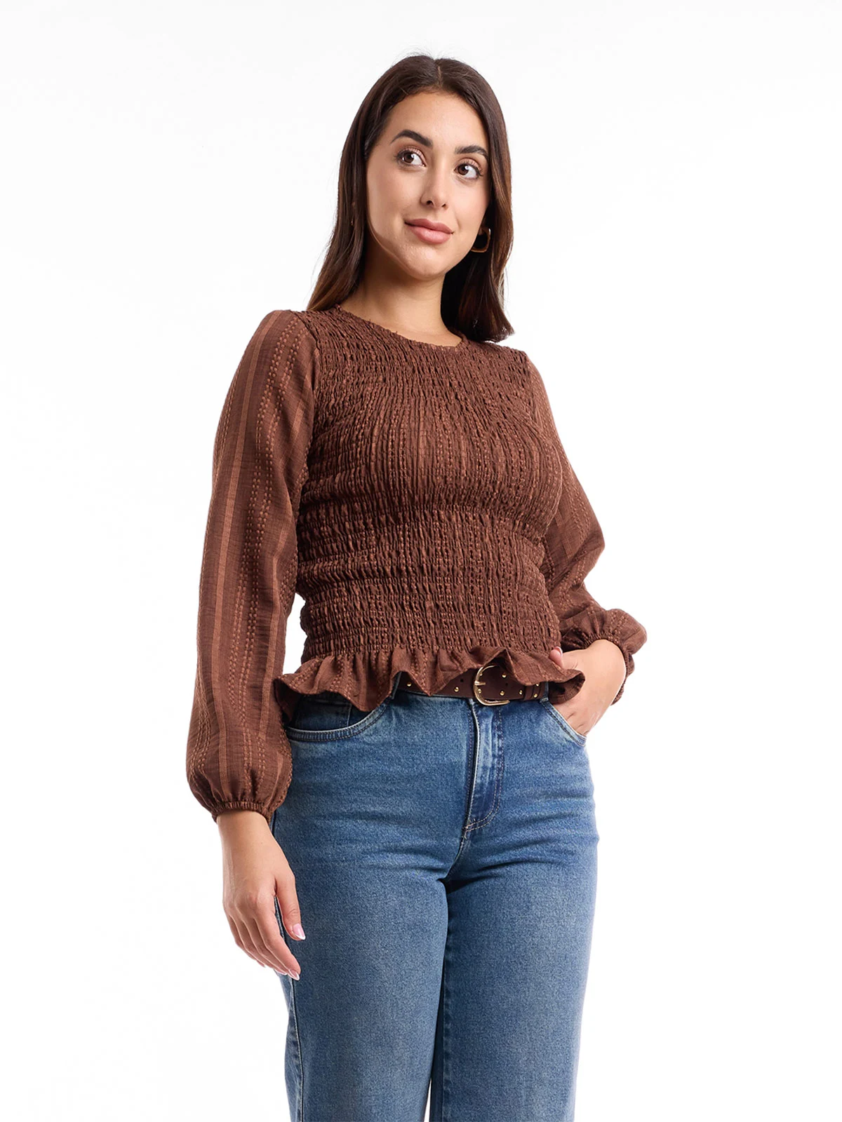 BLUSA MUJER METAL JEANS CUADROS MARTINA - 2