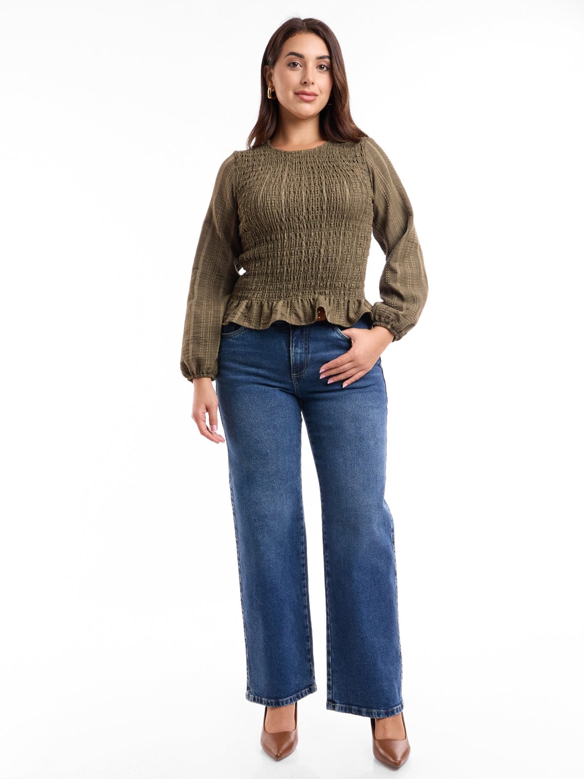 JEANS STRAIGHT MUJER METAL JEANS TIMY - 1