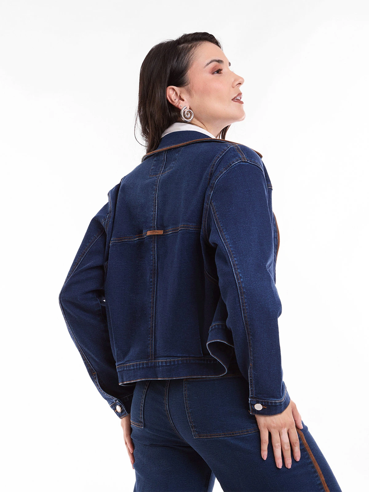 CASACA MUJER METAL JEANS DENIM MIA - 4