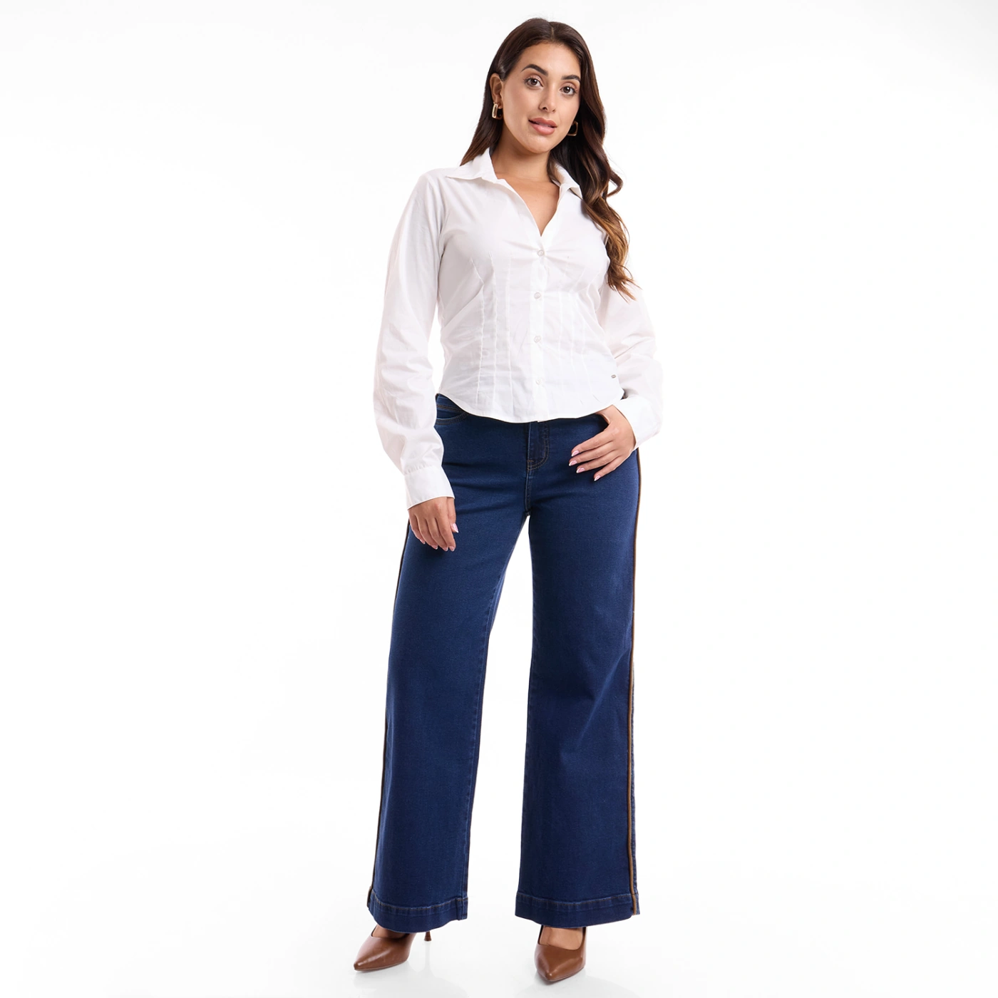 JEANS WIDE LEG MUJER METAL JEANS MIA - 1
