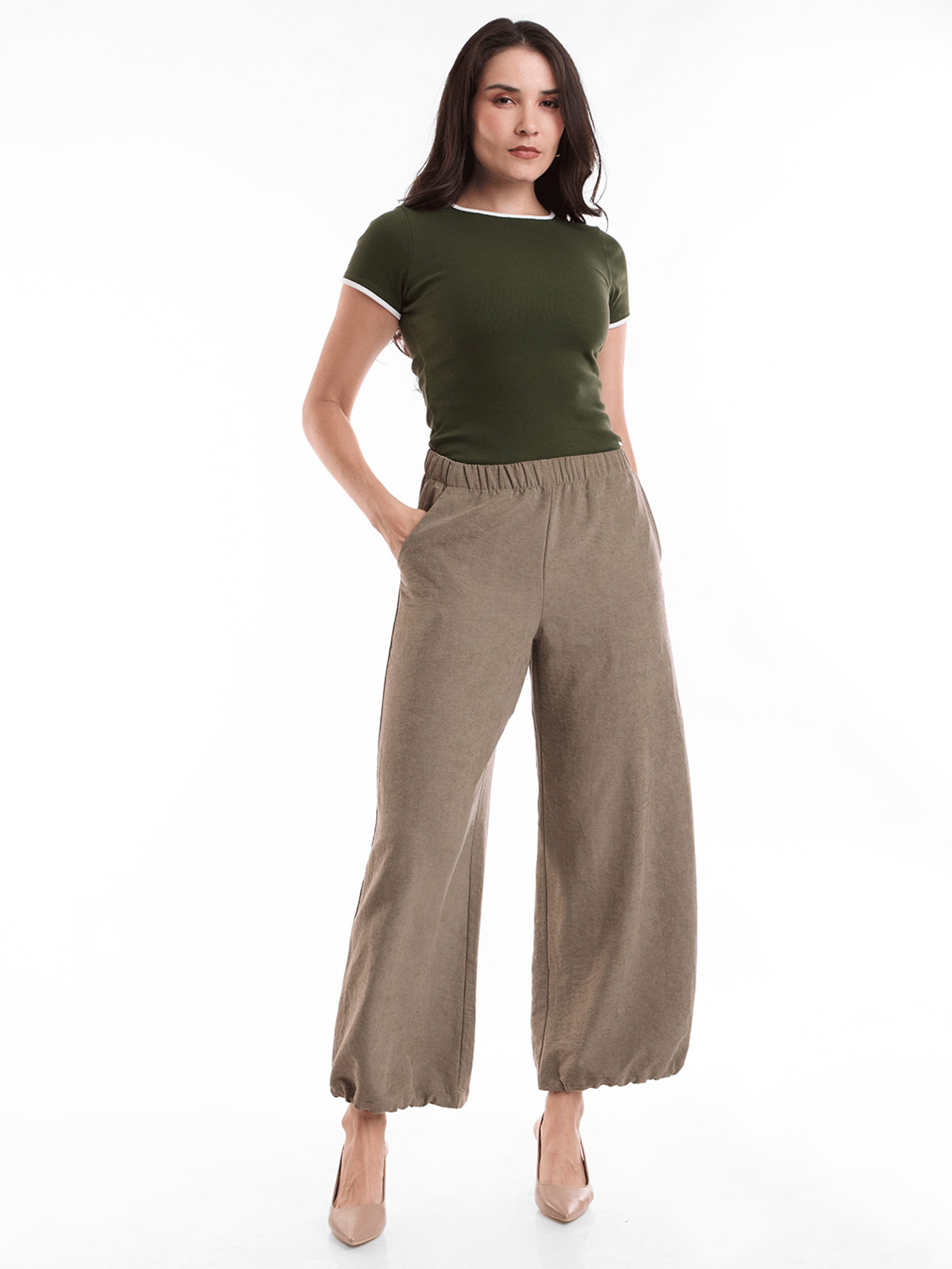 PANTALÓN STRAIGHT MUJER METAL JEANS OLIVIA - 1