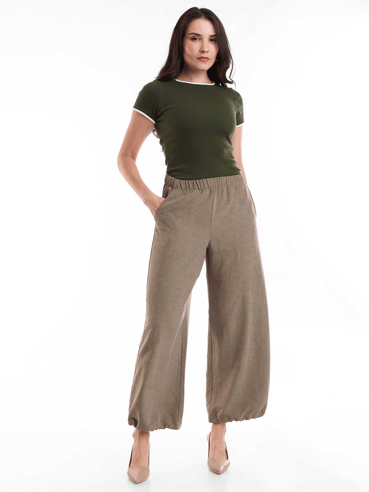 PANTALÓN STRAIGHT MUJER METAL JEANS OLIVIA - 1