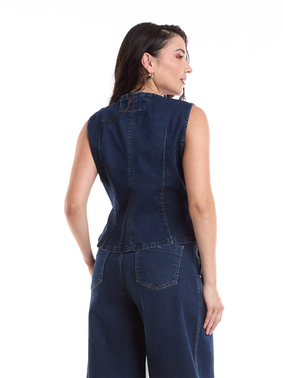CHALECO MUJER METAL JEANS DENIM GIULIA - 3
