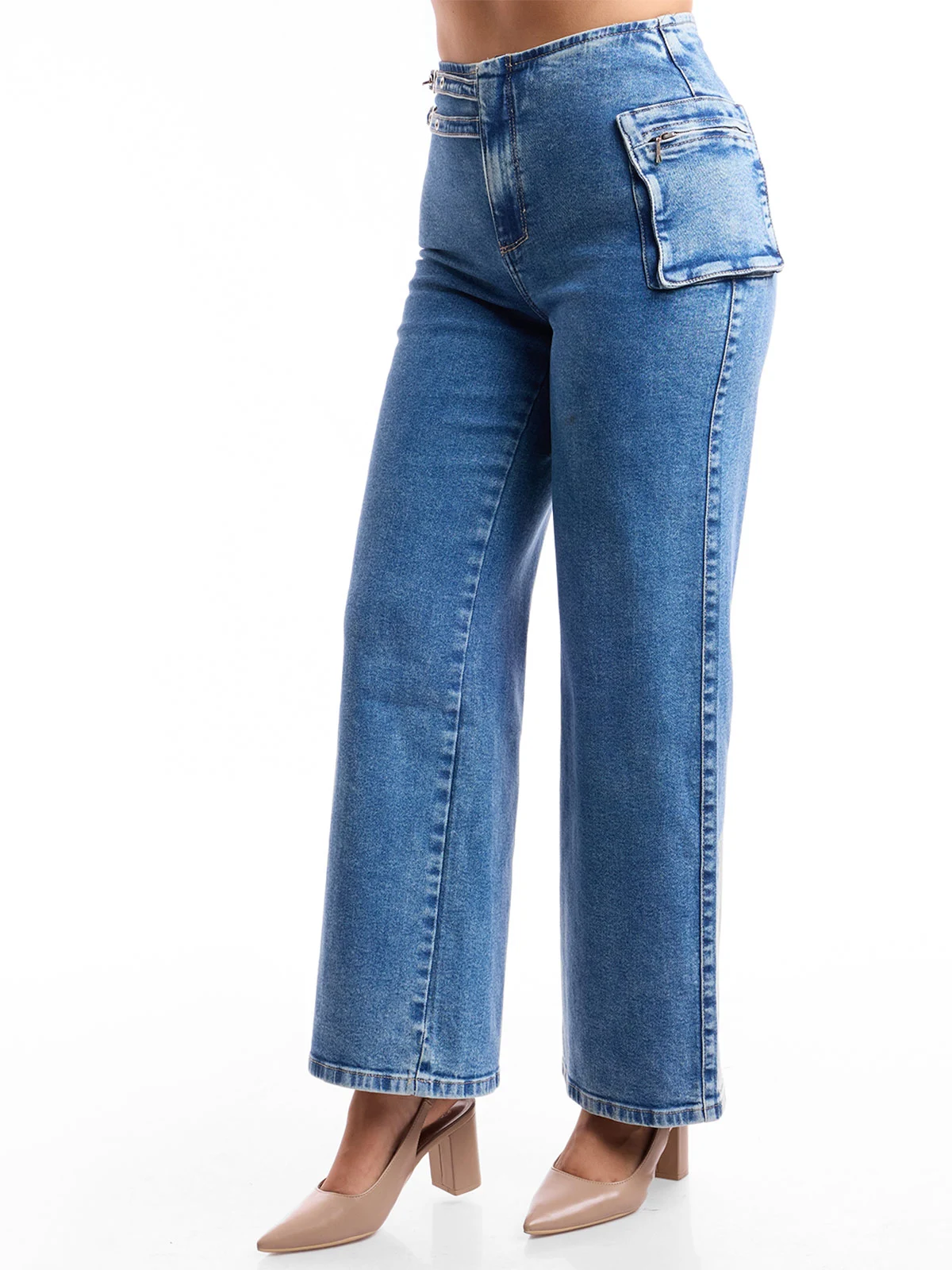 JEANS WIDE LEG MUJER METAL JEANS EMMA - 3