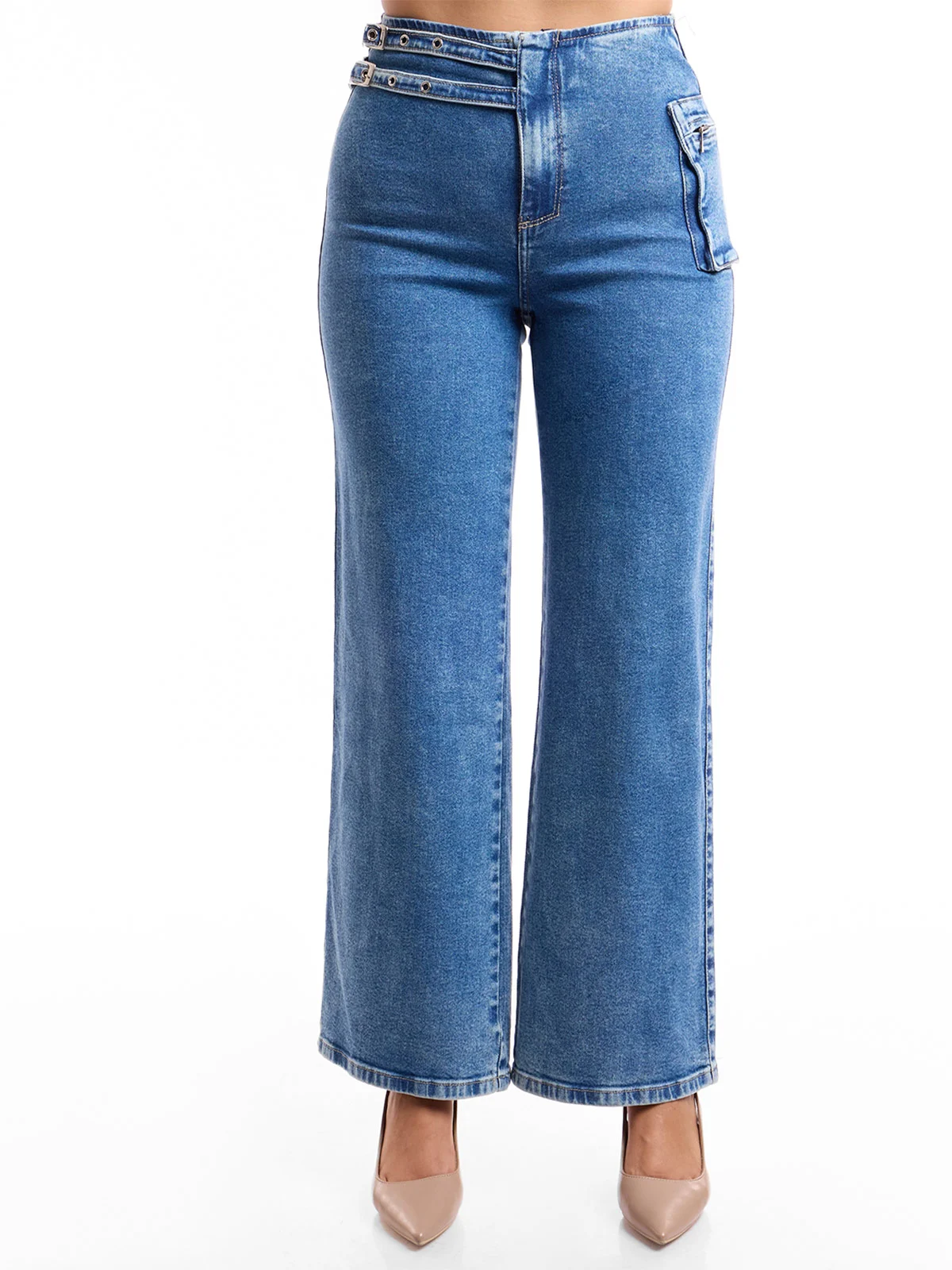 JEANS WIDE LEG MUJER METAL JEANS EMMA - 2