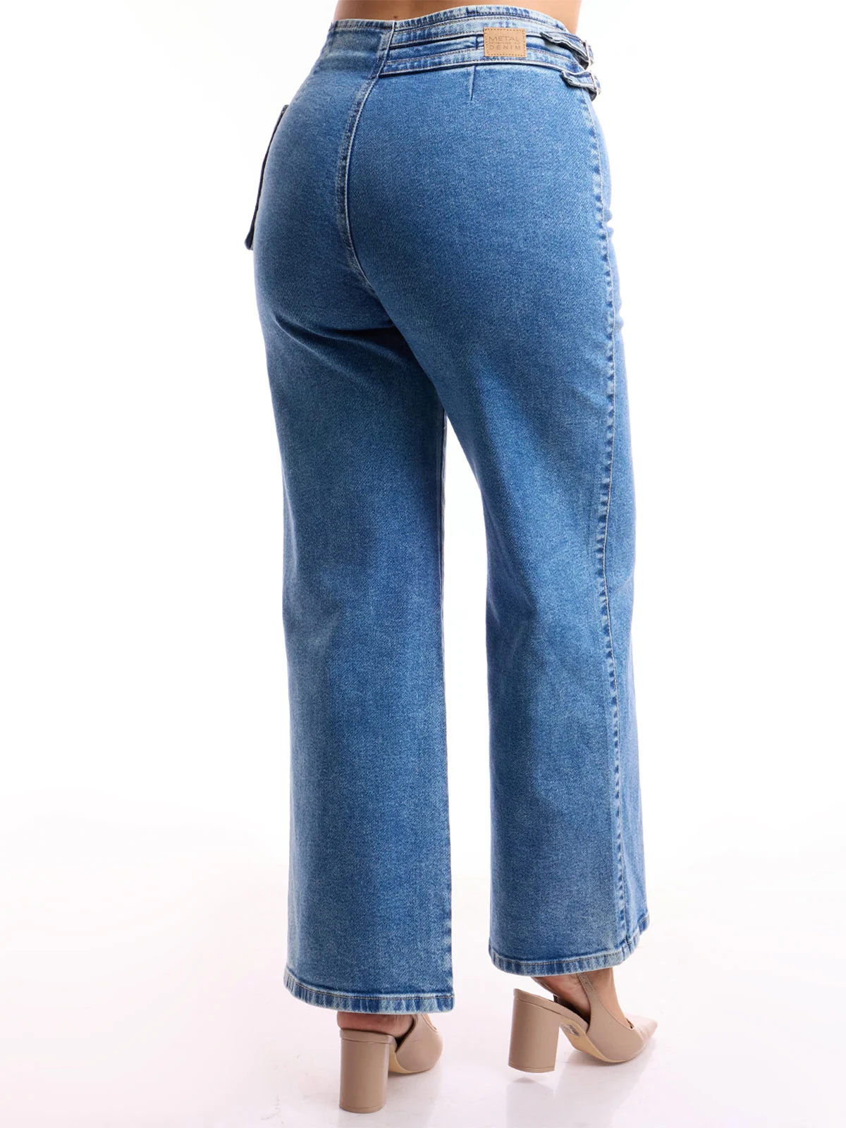 JEANS WIDE LEG MUJER METAL JEANS EMMA - 5