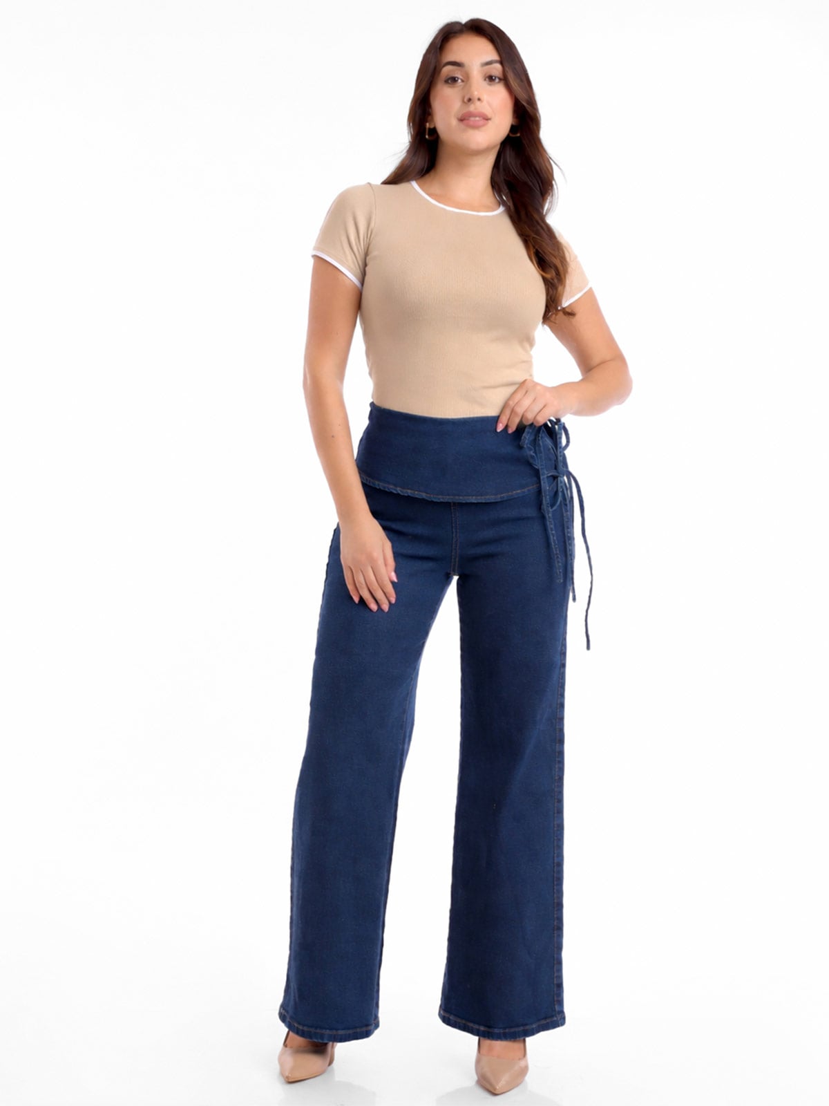 POLO MUJER METAL JEANS RIB MELODY - 1