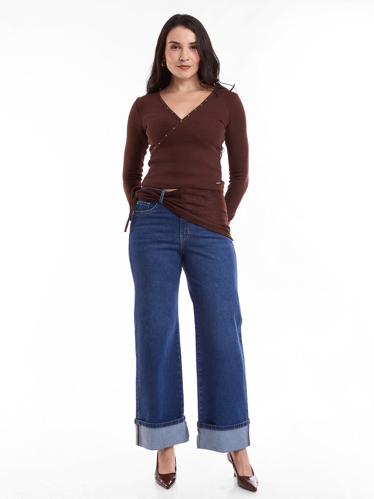 JEAN WIDE LEG MUJER METAL JEANS AITANA - 1