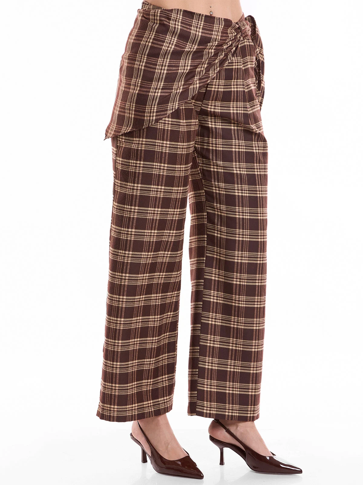 PANTALÓN MUJER METAL JEANS CUADROS PAULA - 3