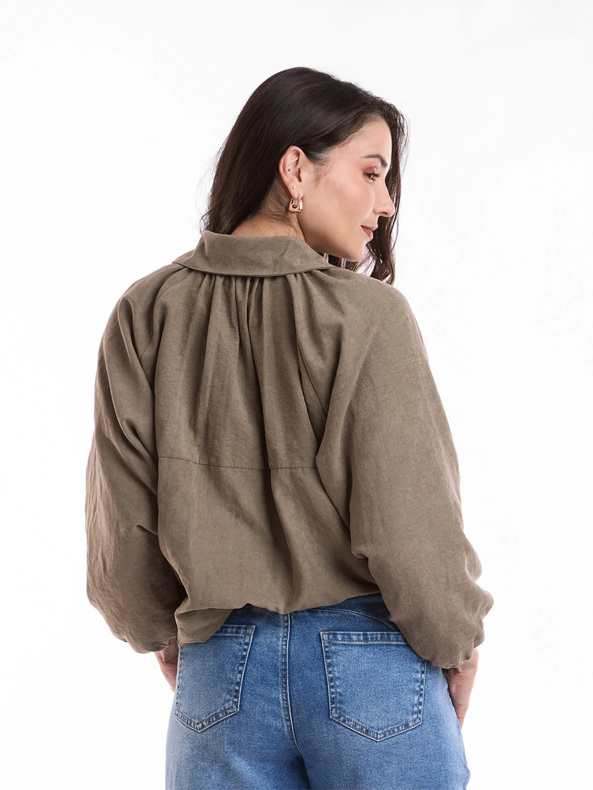 CASACA MUJER METAL JEANS BOMBER MONACO - 4
