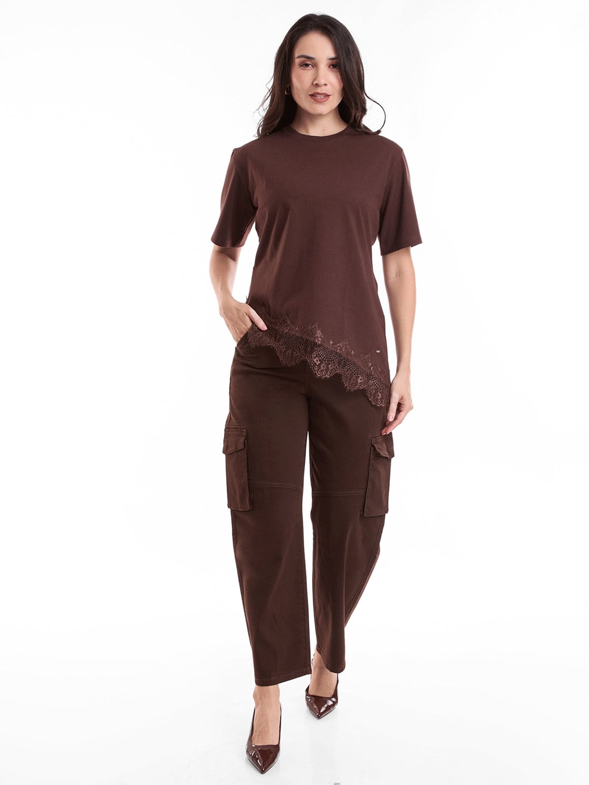 PANTALÓN CARGO MUJER METAL JEANS GIORGIA - 1