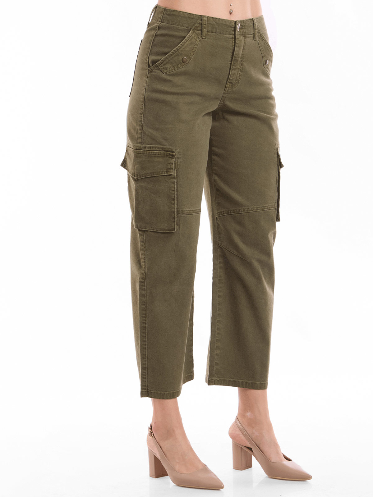 PANTALÓN CARGO MUJER METAL JEANS GIORGIA - 2