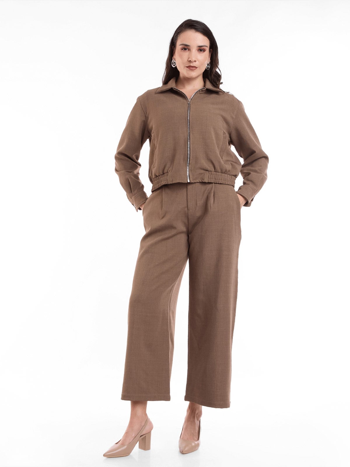 CASACA MUJER METAL JEANS BOMBER LARA - 1