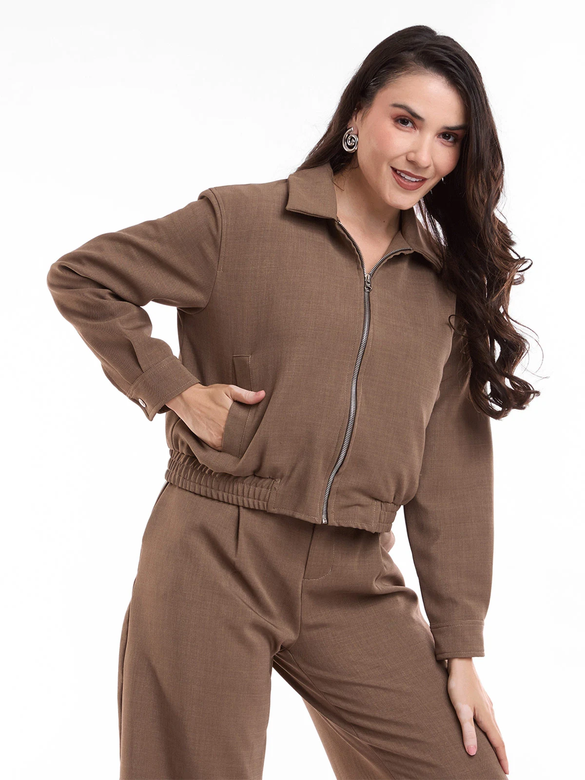 CASACA MUJER METAL JEANS BOMBER LARA - 2