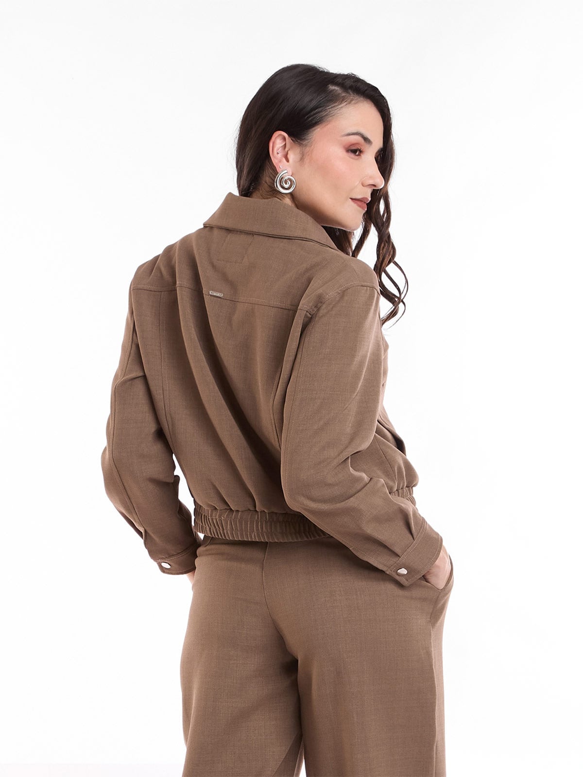 CASACA MUJER METAL JEANS BOMBER LARA - 3