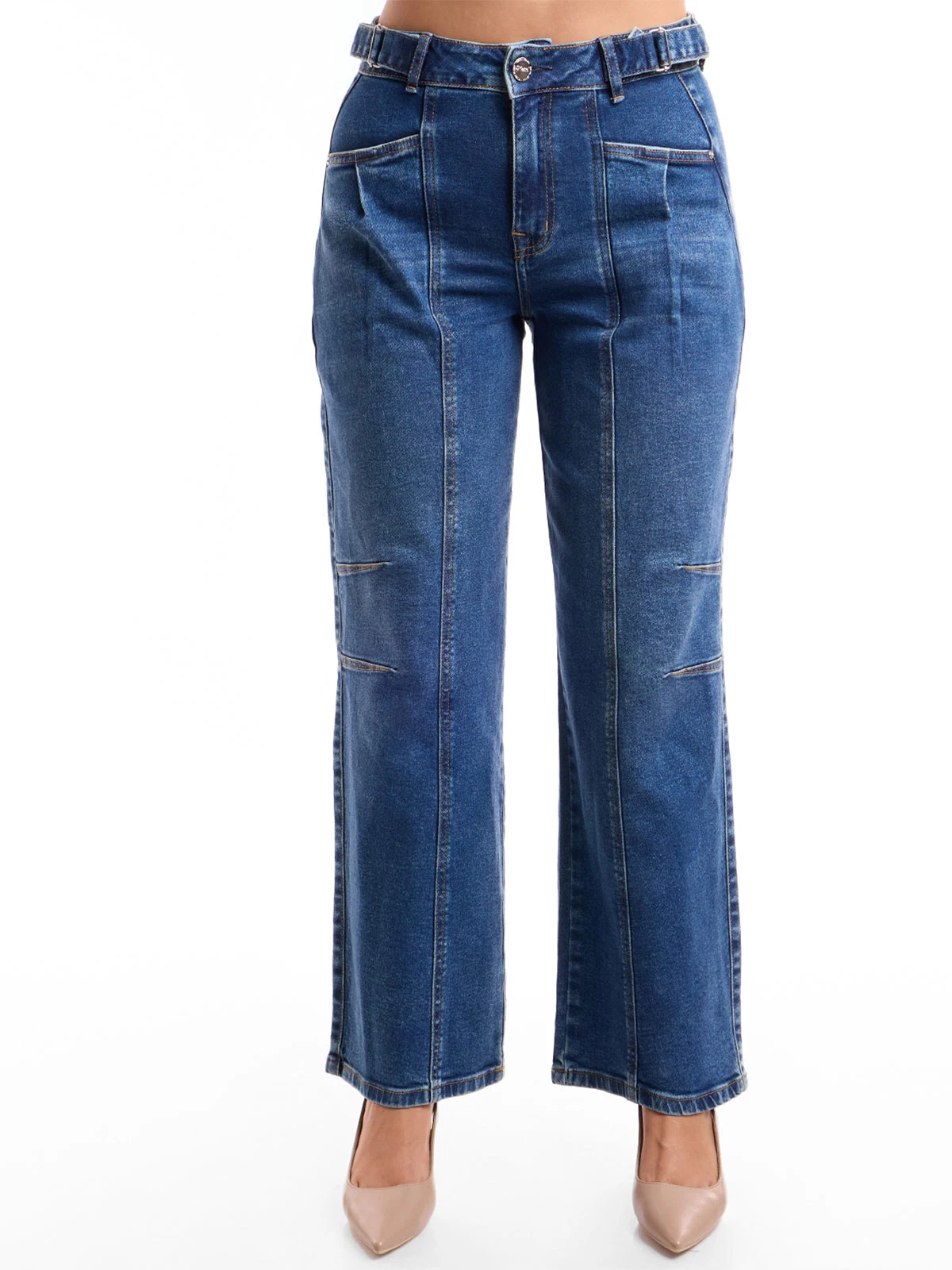 JEANS STRAIGHT MUJER METAL JEANS VERONICA - 2