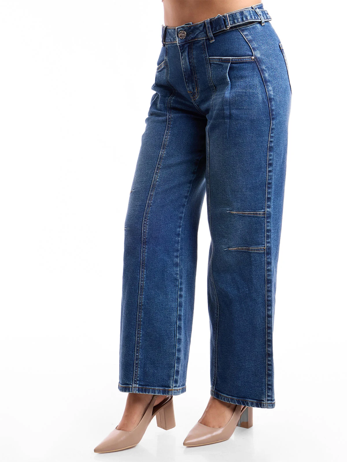 JEANS STRAIGHT MUJER METAL JEANS VERONICA - 4