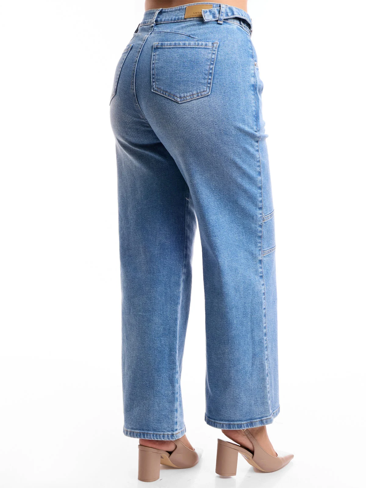 JEANS STRAIGHT MUJER METAL JEANS VERONICA - 4