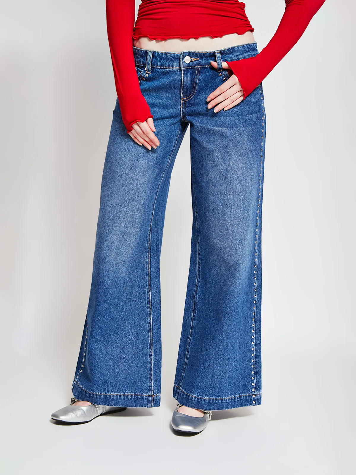 JEANS ALGODÓN REGULAR MUJER INDEX - 2